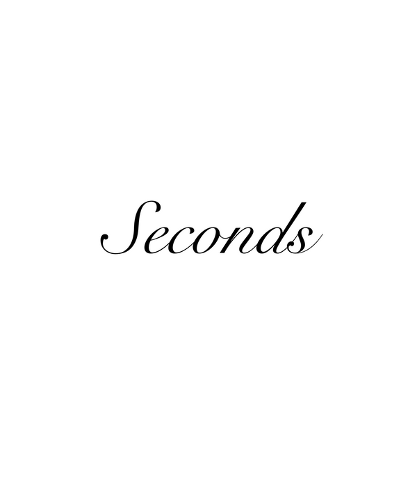 Seconds